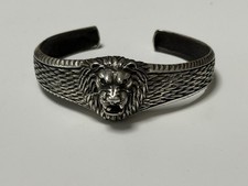 🔥Silber Löwen Kopf