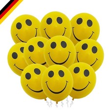 Gelbe Smiley Luftballons 10