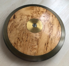  Wurfscheibe Holz + Eisen, Sport-Diskus, Diskus,