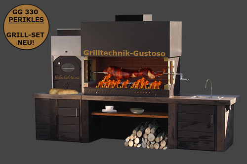 Grillkamin set perikle - perikle, gg330