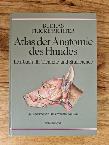 Atlas der anatomie des hundes - atlas,