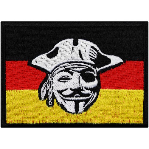 Aufnäher germany flagge - aufnäher:,