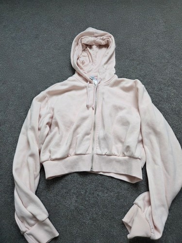 Sweatjacke kurz hellrosa - h&m,