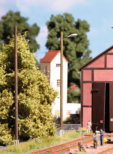 Bahnhofsleuchte weiß eckig - tt,