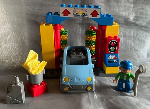 Lego duplo auto - lego, waschanlage