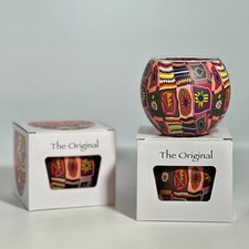 Windlicht Glas Patchwork