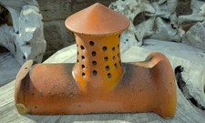 alter Firstziegel Dachstein Dachziegel Abschlussstein mit Belüftung Firststein