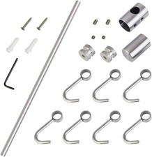 LYTIVAGEN Küche Hakenleiste Edelstahl Küchenleiste Küchenreling Hängeleiste