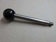 1 Kugelknopfgriff 125mm,Gewinde M10,V2A Griffstange,Betätigungshebel, Kugel 32mm