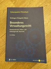 Besonderes Verwaltungsrecht: Kommunalrecht, Polizei- und Ordnungsrecht, Baurecht