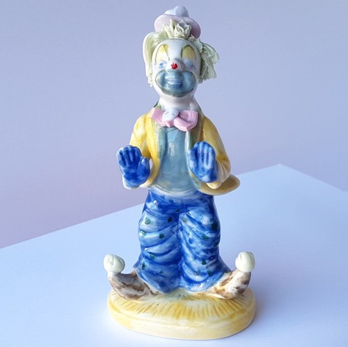 Porzellan figur clown - porzellan,