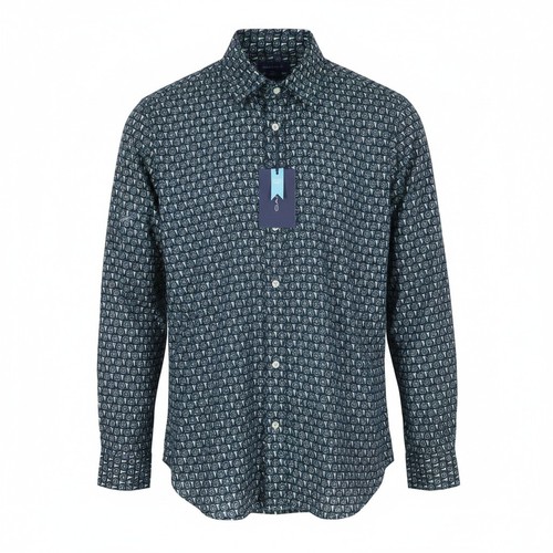 Gant reg geometric damen shirt - geometric,