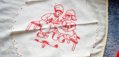 Runde mitteldecke gardine - runde,