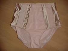 edle glänzende Miederhose Bauch-Weg  Shapewear hautfarben puder Gr. M Gr. 38-40