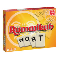 Jumbo Spiele, Rummikub Wort , Familienspiel, Deutsche Ausgabe