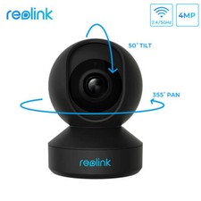 Reolink E1 Pro 4MP HD 2,4/5 GHz Dualband-WLAN Überwachungskamera 2-Wege-Audio