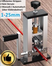 Bis 25mm Kabelschälmaschine Manuelle Abisoliermaschine Kabelabisoliermaschine DE