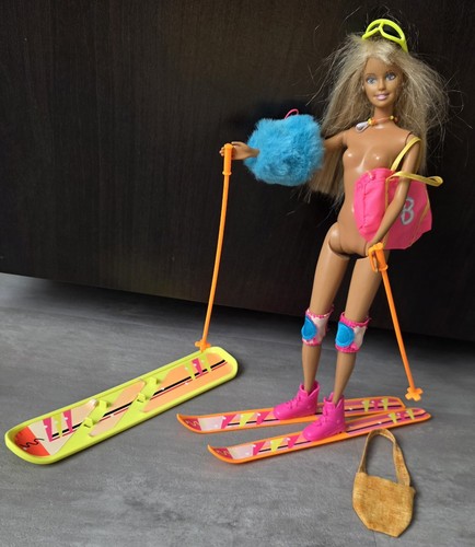 Barbie ski set - ski, vintage