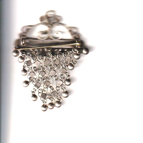 Zitter brosche jugendstil - zitter-,