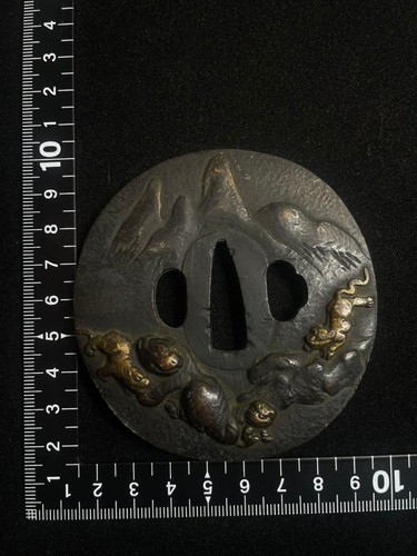 B007 tsuba großer tiger - b007,