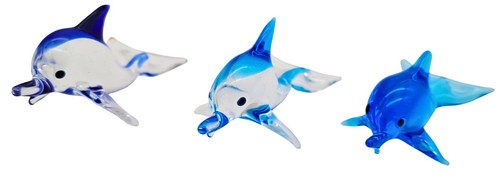 Kleiner delphin aus - kleiner, glas