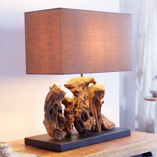 Design treibholz lampe - design, aragon