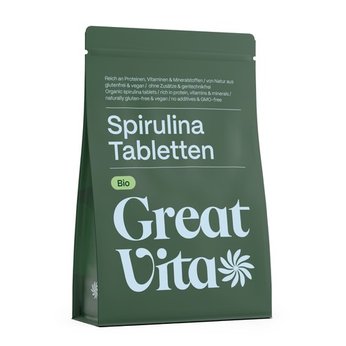 Greatvita bio spirulina - spirulina, 800