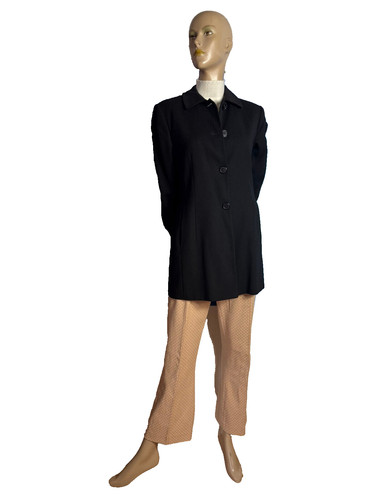 Gehrock long blazer schwarz - long,
