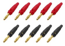 ✅ 10x Bananenstecker 4mm