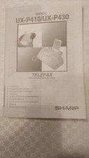 Sharp Telefax UX-P410 , schwarz , gebraucht , kopieren