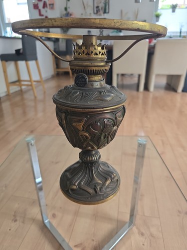 Antike petroleumlampe von - antike,