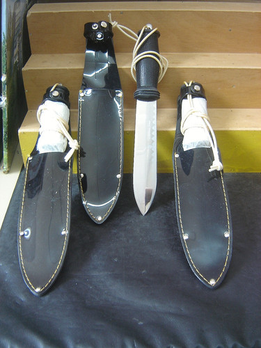 Jagd arbeitsmesser 28cm - 3x,