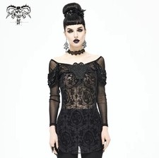 Gothic oberteil damen elegant - gothic,