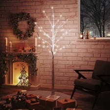 LED-Birke Weihnachtsbäume Lichtbaum Birkenbaum Weihnachtsdeko 120-400 cm