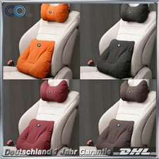 BMW Autositz Taillenstütze Kopfkissen Yacht-Velours Taillenkissen Nackenkissen