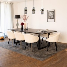 Esstisch Küchentisch Esszimmertisch Tisch Eckig 240x120cm OUTLETWARE