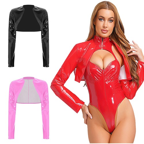 Damen bikerjacke pvc - damen, weste