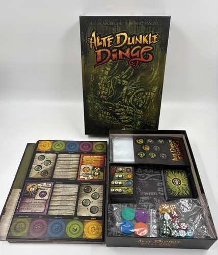 Alte dunkle dinge brettspiel - alte,
