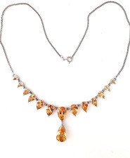 Edelstein-Collier 925 Silber