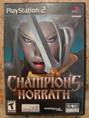 Champions norrath ps2 - of, black