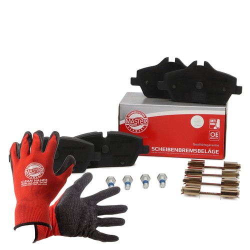 Bremsbeläge handschuhe vorne - bremsbeläge+handschuhe,