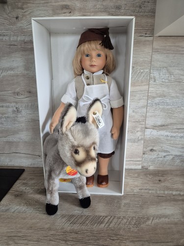 Steiff puppe tischlein deck - puppe,