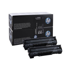 HP 85A Original Tonerkartusche 2er Pack - Schwarz (CE285AD)