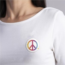 Button Peace Ansteck Pin 59mm