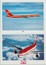 2 AK mit LTU Flugzeugen Boeing B757 und Airbus A330