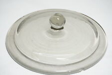 Laborkonvolut #18 Exsikkator Deckel ca. 30 cm Außendurchmesser Knopfdeckel Glas