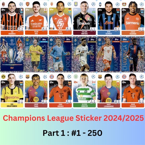 Topps champions league sticker - champions,