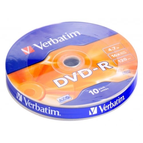 Verbatim dvd matt - dvd-r, silver