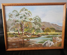 F. Kilqour, Öl auf Karton