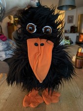Handpuppe rabe rudi schwarz - rudi?,